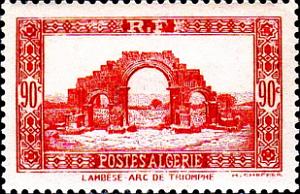 ALGERIE-RUINES ROMAINES DE LAMBESE (35)